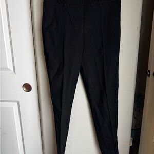 Hilary Radley Women’s Black Pull‎ On Tummy Control, Work Trousers, Medium